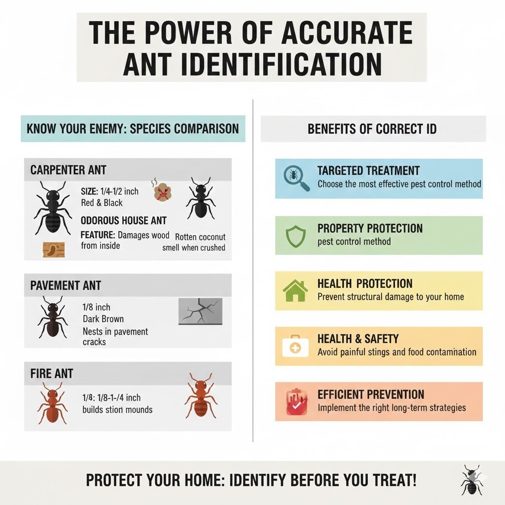 Sugar ants and ants species