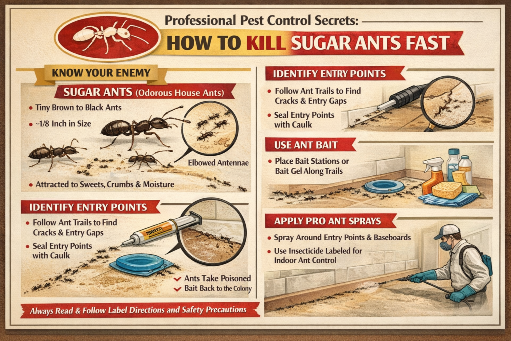 How To Kill Sugar Ants Fast