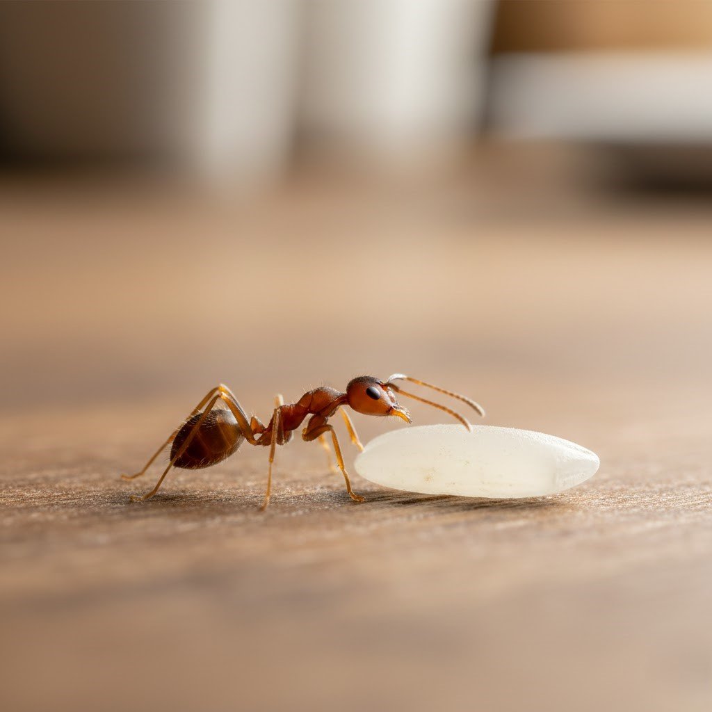 The size of tiny sugar ants makes them experts at entering homes through even the most microscopic cracks in window seals.