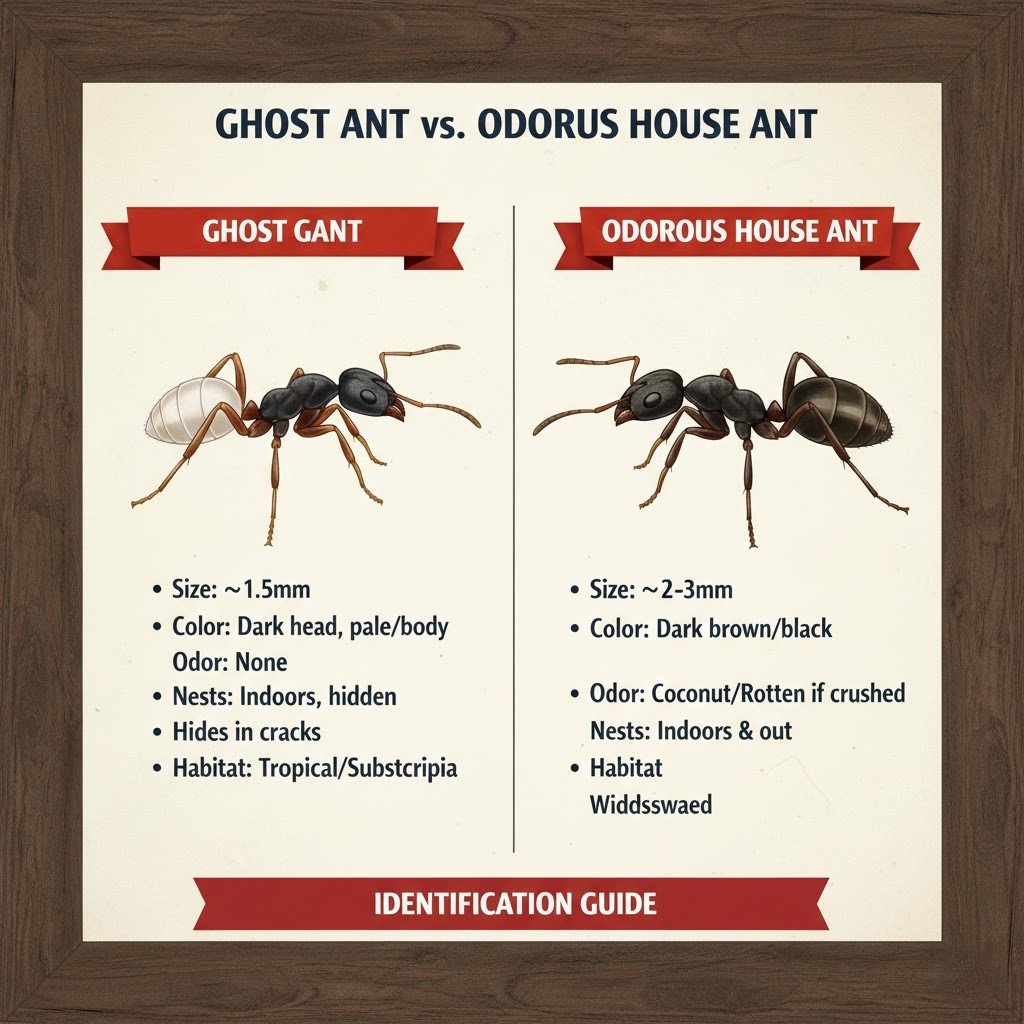 Accurate identification of Florida sugar ants is the first step toward choosing the right baiting strategy.