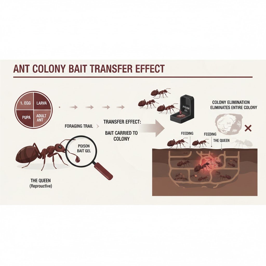 Understanding the colony structure helps in choosing the right elimination method.