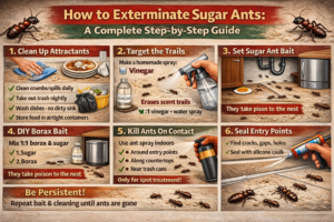 How to Exterminate Sugar Ants A Complete Step by Step Guide